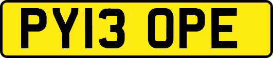 PY13OPE