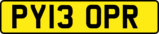 PY13OPR