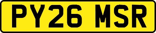 PY26MSR