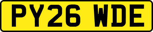 PY26WDE
