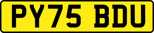PY75BDU