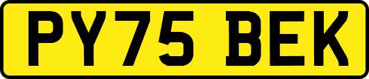 PY75BEK