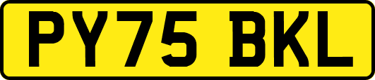 PY75BKL