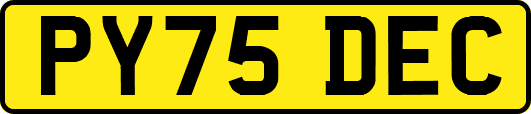 PY75DEC