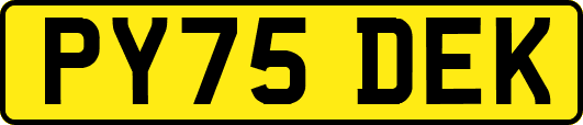 PY75DEK