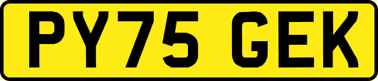 PY75GEK