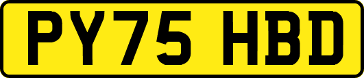 PY75HBD