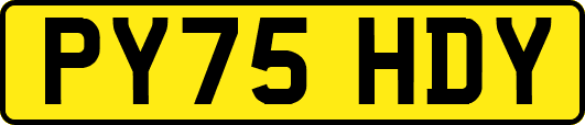PY75HDY
