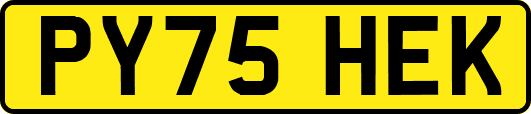 PY75HEK
