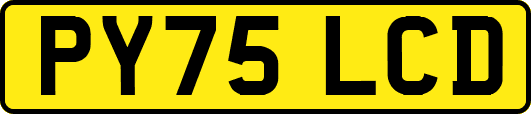 PY75LCD