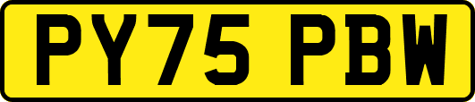 PY75PBW