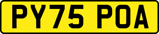 PY75POA