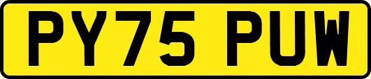 PY75PUW