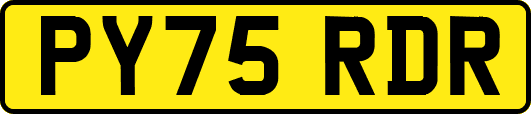 PY75RDR