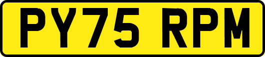 PY75RPM