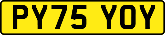 PY75YOY