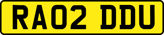 RA02DDU