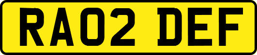 RA02DEF