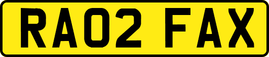 RA02FAX