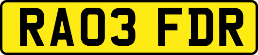 RA03FDR