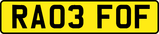 RA03FOF