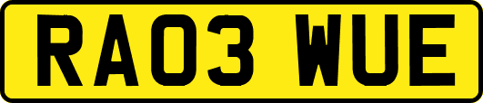 RA03WUE