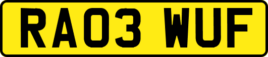 RA03WUF