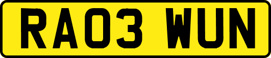RA03WUN