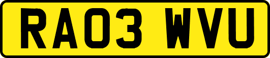 RA03WVU