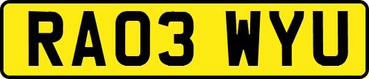 RA03WYU