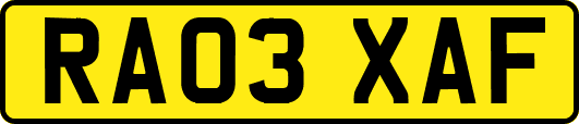 RA03XAF