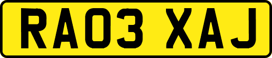 RA03XAJ