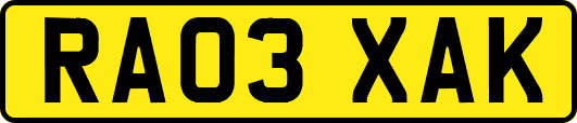 RA03XAK