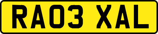 RA03XAL