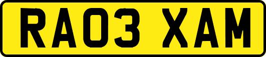 RA03XAM