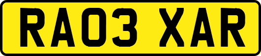 RA03XAR