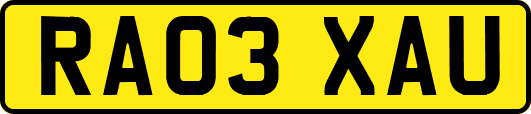RA03XAU