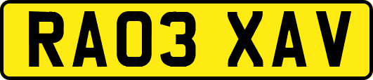 RA03XAV