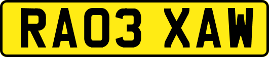 RA03XAW