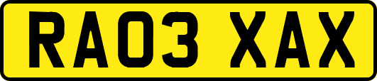 RA03XAX