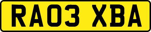 RA03XBA