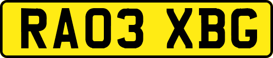 RA03XBG
