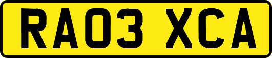RA03XCA