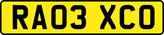 RA03XCO
