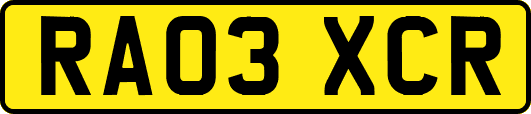 RA03XCR