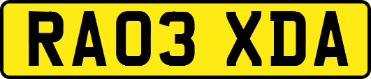 RA03XDA