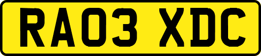 RA03XDC