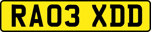 RA03XDD