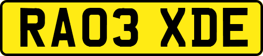 RA03XDE
