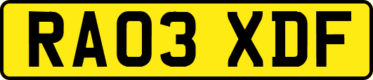 RA03XDF